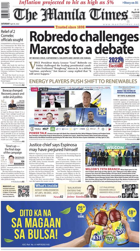philippine newspapers online|Major Broadsheets in the Philippines .